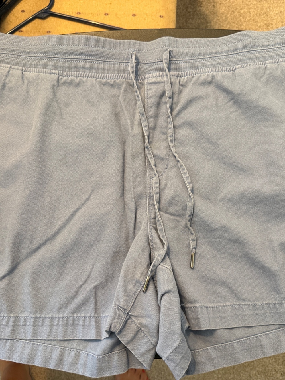 Orvis Pale Blue Drawstring Athletic Shorts
